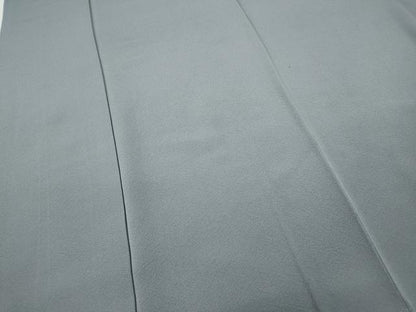 平和屋着物●豪華振袖　作家物　灰青色　正絹　逸品　CABB6364ut