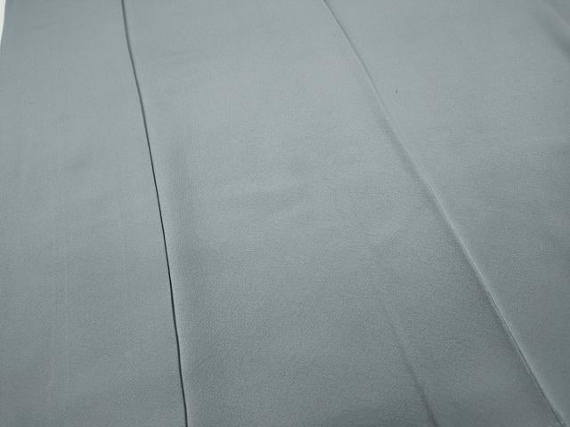 平和屋着物●豪華振袖　作家物　灰青色　正絹　逸品　CABB6364ut