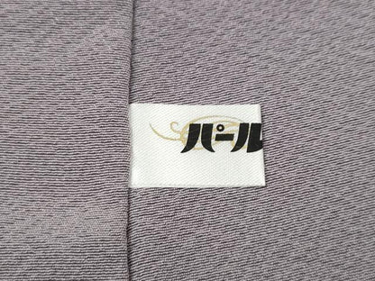 平和屋着物●上質な色無地　浅紫色　正絹　逸品　未使用　CABB6365ut