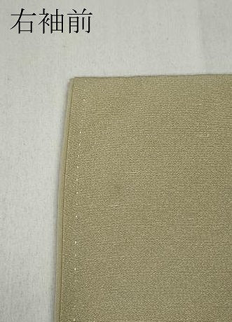 平和屋着物●上質な色無地　蒸栗色　お召縮緬　正絹　逸品　CABB6366ut 平和屋着物○上質な色無地 蒸栗色 お召縮緬 正絹 逸品 CABB6366ut
