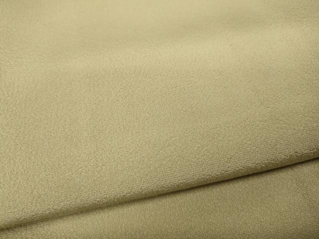 平和屋着物●上質な色無地　蒸栗色　お召縮緬　正絹　逸品　CABB6366ut 平和屋着物○上質な色無地 蒸栗色 お召縮緬 正絹 逸品 CABB6366ut