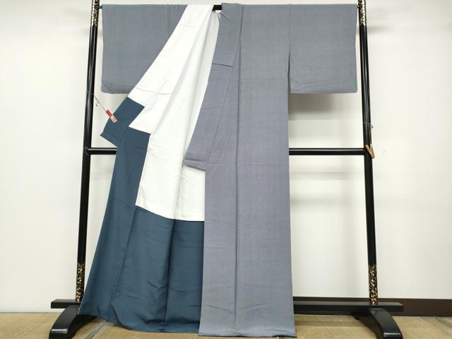 平和屋着物●江戸小紋　寺山存男　行儀　正絹　逸品　CABB6372ut 平和屋着物○江戸小紋 寺山存男 行儀 正絹 逸品 CABB6372ut