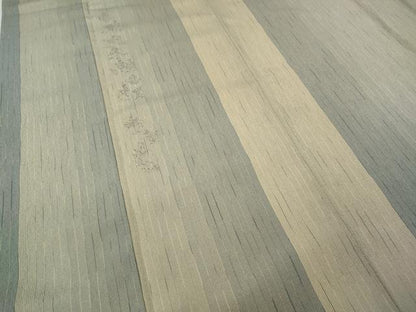 平和屋着物●訪問着　本塩沢　鳥獣戯画　正絹　逸品　CABB6378ut