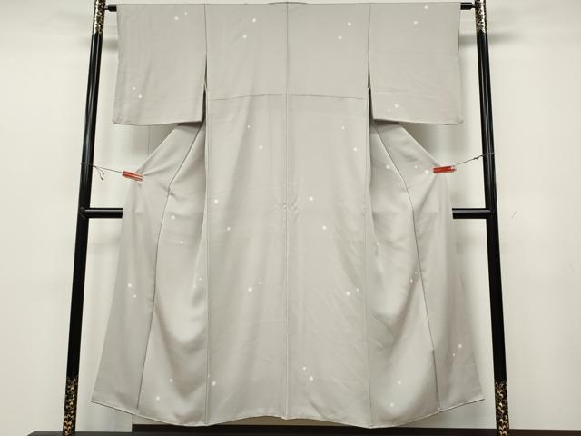 平和屋着物●上質な小紋　大小丸文　蛍暈し　正絹　逸品　CABB6381ut