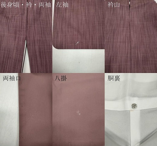 平和屋着物●洗える最高級着物　＜英＞はなぶさ謹製　小紋　霞文　洗える着物　CABB6383ut 平和屋着物○洗える最高級着物 ＜英＞はなぶさ謹製 小紋 霞文 洗える着物