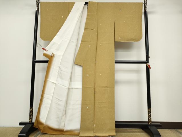 平和屋着物●上質な小紋　兎　月　星　正絹　逸品　CABB6390ut