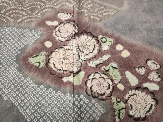 平和屋着物○訪問着 辻が花 絞り 正絹 逸品 CABB6394ut