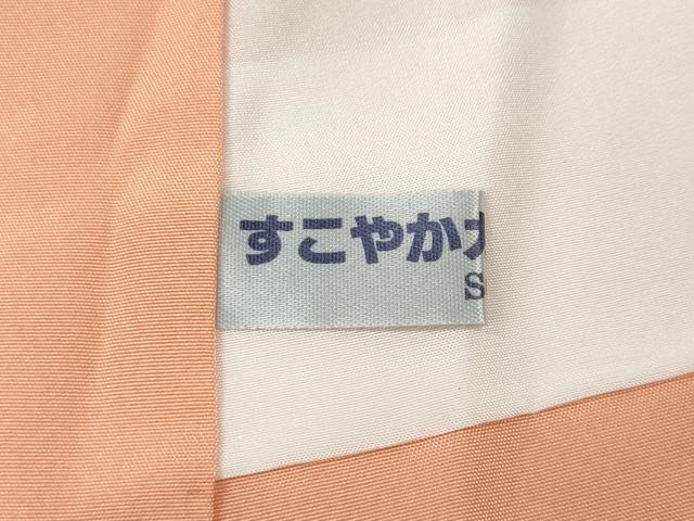 平和屋着物●訪問着　駒刺繍　松皮菱枝花文　金彩　ロング丈　正絹　逸品　CABB6398ut