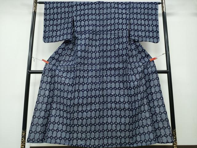 平和屋着物∴夏物 浴衣 有松鳴海絞り 天井文 綿 逸品 CABB6410ng