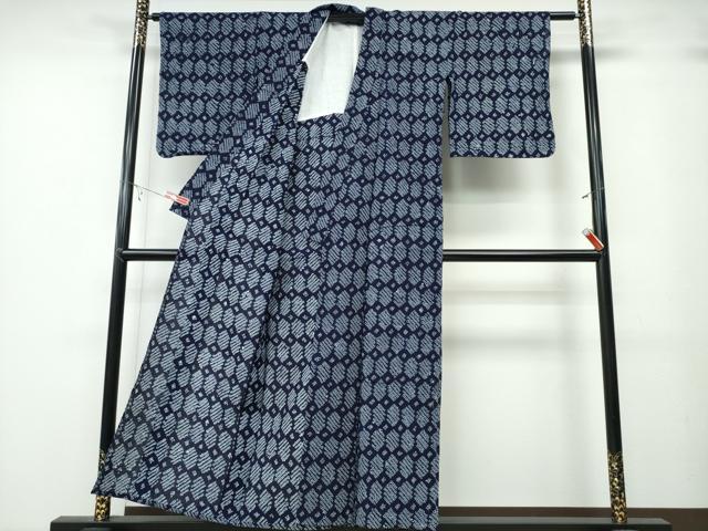 平和屋着物∴夏物 浴衣 有松鳴海絞り 天井文 綿 逸品 CABB6410ng
