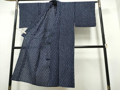 平和屋着物∴夏物 男性 浴衣 有松鳴海絞り よろけ縞 綿 逸品 CABB6423ng