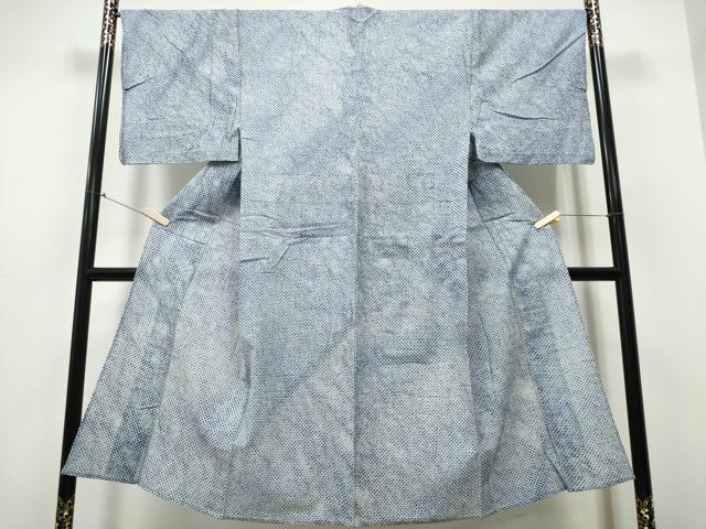 平和屋着物∴夏物 男性 浴衣 有松鳴海絞り 三浦絞り 綿 逸品 CABB6442ng