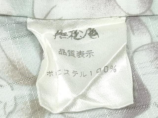 平和屋着物∴夏物 撫松庵 セオアルファ 小紋・浴衣兼用 草花文 洗える着物 逸品 CABB6445ng