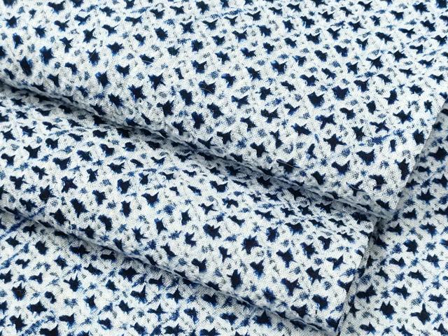 平和屋着物∴夏物　男性　浴衣　有松鳴海絞り　三浦絞り　綿　逸品　CABJ0140ng
