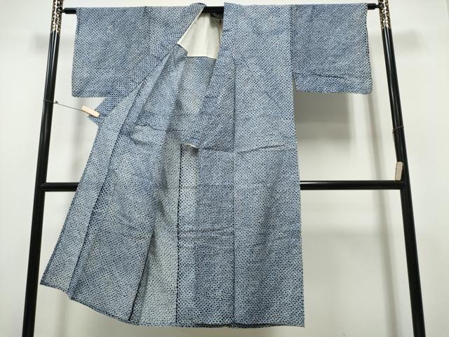 平和屋着物∴夏物 男性 浴衣 有松鳴海絞り 三浦絞り 綿 逸品 CABB6480ng