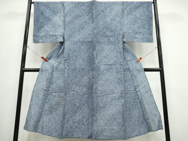 平和屋着物∴夏物 男性 浴衣 有松鳴海絞り 三浦絞り 綿 逸品 CABB6532ng