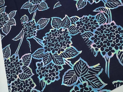 平和屋着物∴夏物 浴衣 紫陽花 綿 逸品 CABB6554ng