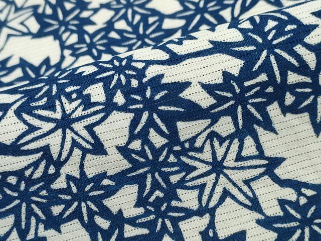 平和屋着物∴夏物 浴衣 綿絽 楓文 綿 逸品 CABB6559ng