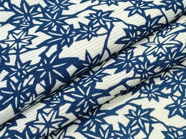 平和屋着物∴夏物 浴衣 綿絽 楓文 綿 逸品 CABB6559ng