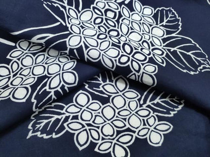 平和屋着物∴夏物 浴衣 紫陽花 綿 逸品 CABB6568ng