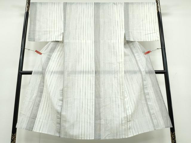 平和屋着物∴夏物 男性 浴衣 コシノジュンコ JUNKO KOSHINO 綿紅梅 吉祥間道 綿 逸品 CABB6620ng