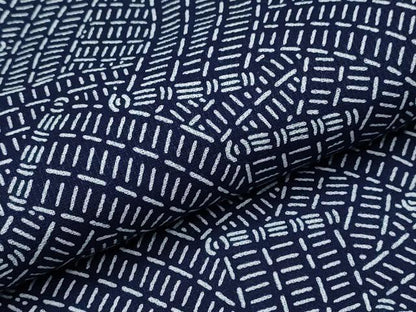 平和屋着物∴夏物 男性 浴衣 型染め 絵巻吉祥文 綿 逸品 CABB6621ng