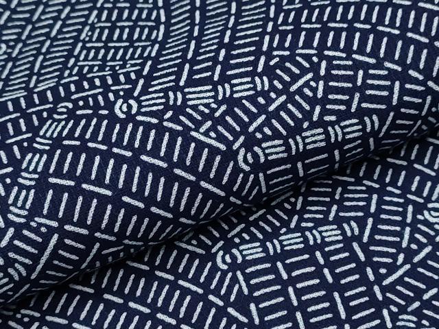 平和屋着物∴夏物 男性 浴衣 型染め 絵巻吉祥文 綿 逸品 CABB6621ng