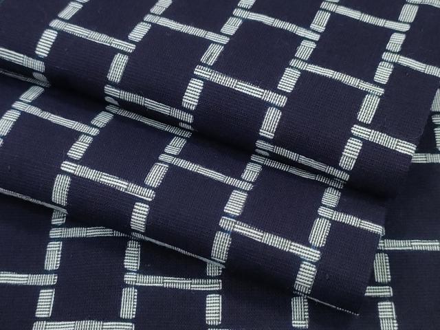 平和屋着物∴夏物 男性 浴衣 幾何学文様 綿 逸品 CABB6624ng