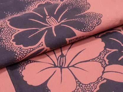 平和屋着物∴夏物 浴衣 舞花間道 綿 逸品 CABB6627ng