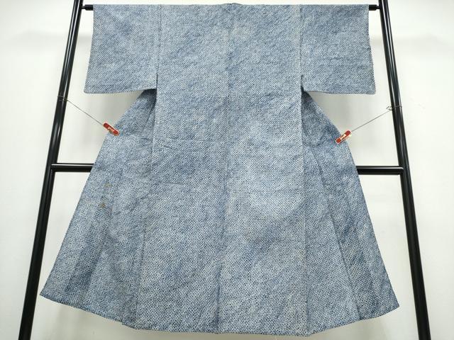 平和屋着物∴夏物 男性 浴衣 有松鳴海絞り 三浦絞り 綿 逸品 CABB6635ng