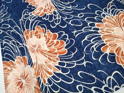 平和屋着物∴夏物 浴衣 コシノジュンコ JUNKO KOSHINO 乱菊 綿 逸品 CABB6665ng