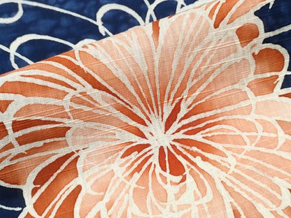 平和屋着物∴夏物 浴衣 コシノジュンコ JUNKO KOSHINO 乱菊 綿 逸品 CABB6665ng