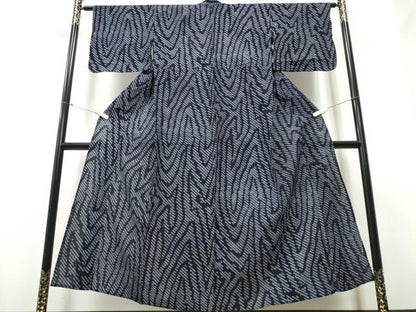 平和屋着物∴夏物 浴衣 有松鳴海絞り 杢目文様 綿 逸品 CABB6688ng