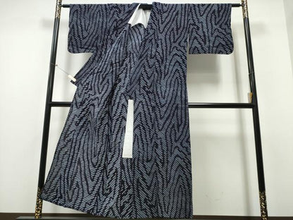 平和屋着物∴夏物 浴衣 有松鳴海絞り 杢目文様 綿 逸品 CABB6688ng