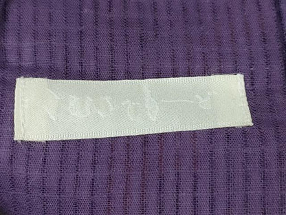 平和屋着物∴夏物 こむさでもーど・COMME CA DU MODE 浴衣 紅梅 魚 笹文 綿麻 逸品 CABB6708ng