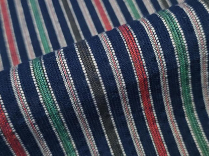 平和屋着物∴夏物 阿波しじら織 浴衣 縞 綿 逸品 CABB6722ng