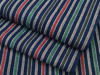 平和屋着物∴夏物 阿波しじら織 浴衣 縞 綿 逸品 CABB6722ng