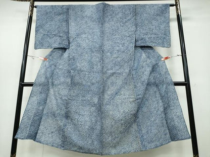 平和屋着物∴夏物 男性 浴衣 有松鳴海絞り 三浦絞り 綿 逸品 CABB6733ng
