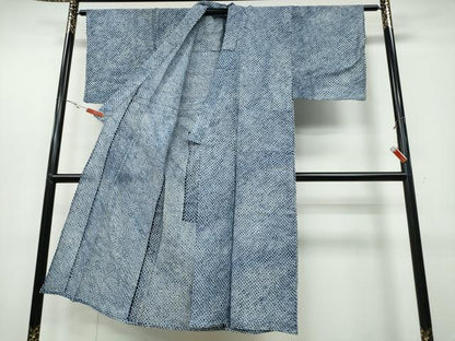 平和屋着物∴夏物 男性 浴衣 有松鳴海絞り 三浦絞り 綿 逸品 CABB6733ng