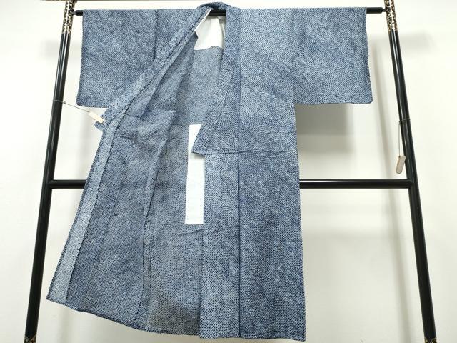 平和屋着物∴夏物 男性 浴衣 有松鳴海絞り 三浦絞り 綿 逸品 CABB6739ng