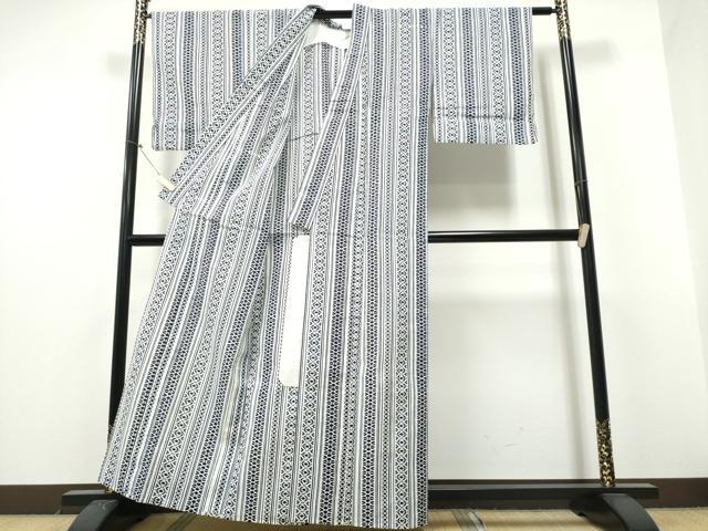 平和屋着物∴夏物 浴衣 献上 綿 逸品 CABB6747ng