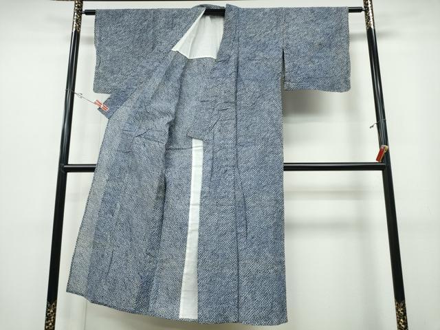 平和屋着物∴夏物 浴衣 有松鳴海絞り 三浦絞り 綿 逸品 CABB6781ng