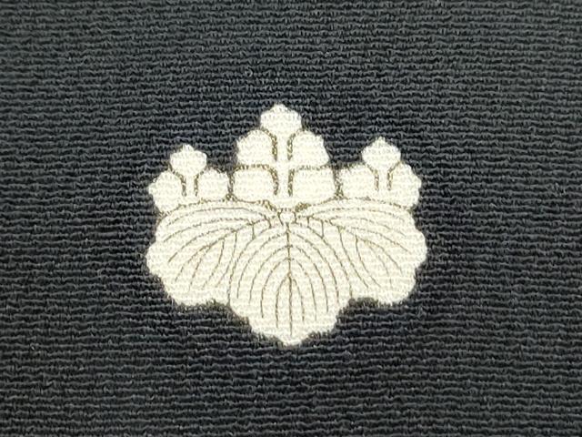 平和屋着物▼豪華黒留袖 駒刺繍 向かい鳥天井花文 金彩 正絹 逸品 CABB6842th