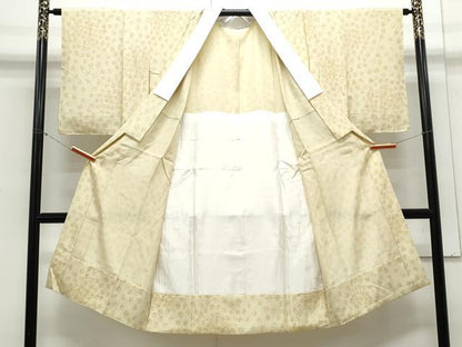 平和屋着物●長襦袢 無双仕立て 貝合わせ吉祥文 正絹 逸品 CABB7023th