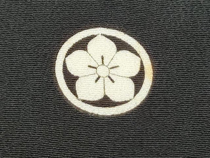 平和屋着物▼豪華黒留袖　作家物　手描き　風景文　暈し染め　正絹　逸品　CABB7093th