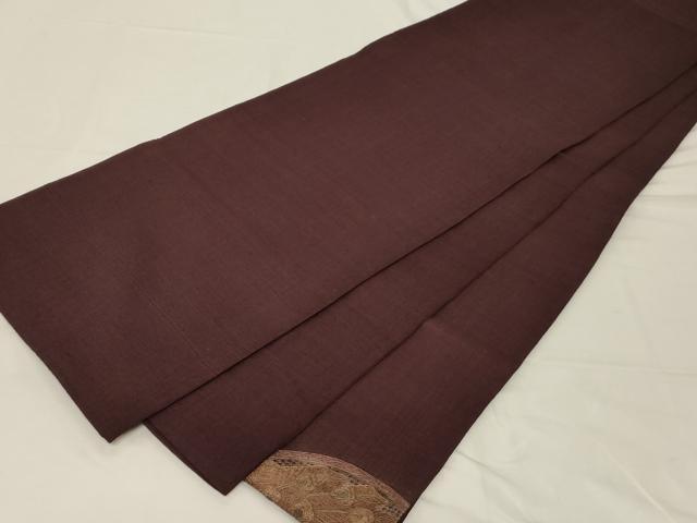 平和屋着物○中国三大刺繍 スワトウ刺繍 相良刺繍 太鼓柄袋帯 紬