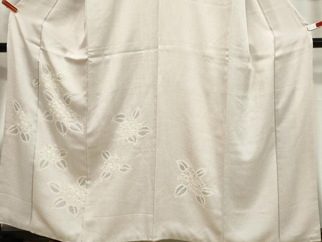 平和屋着物■訪問着　絞り　草花文　正絹　逸品　CABB7373dy