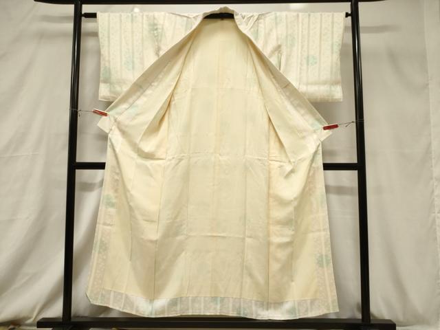 平和屋着物■長襦袢　袷　竹舞花間道地紋　暈し染め　正絹　逸品　CABB7392dy