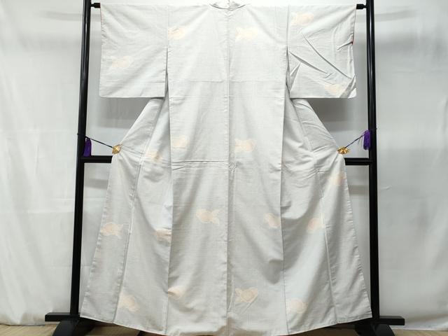 平和屋着物■上質な紬 100亀甲 万寿菊 正絹 逸品 CABB7631fb