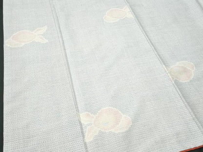 平和屋着物■上質な紬 100亀甲 万寿菊 正絹 逸品 CABB7631fb